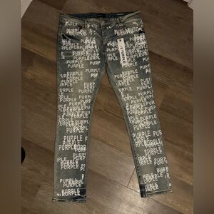 Purple Brand Men's Skinny Jeans - Black